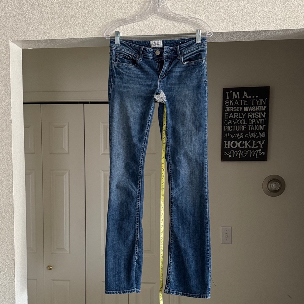 Aeropostale Chelsea Women's Boot Cut Jeans - Blue Wash